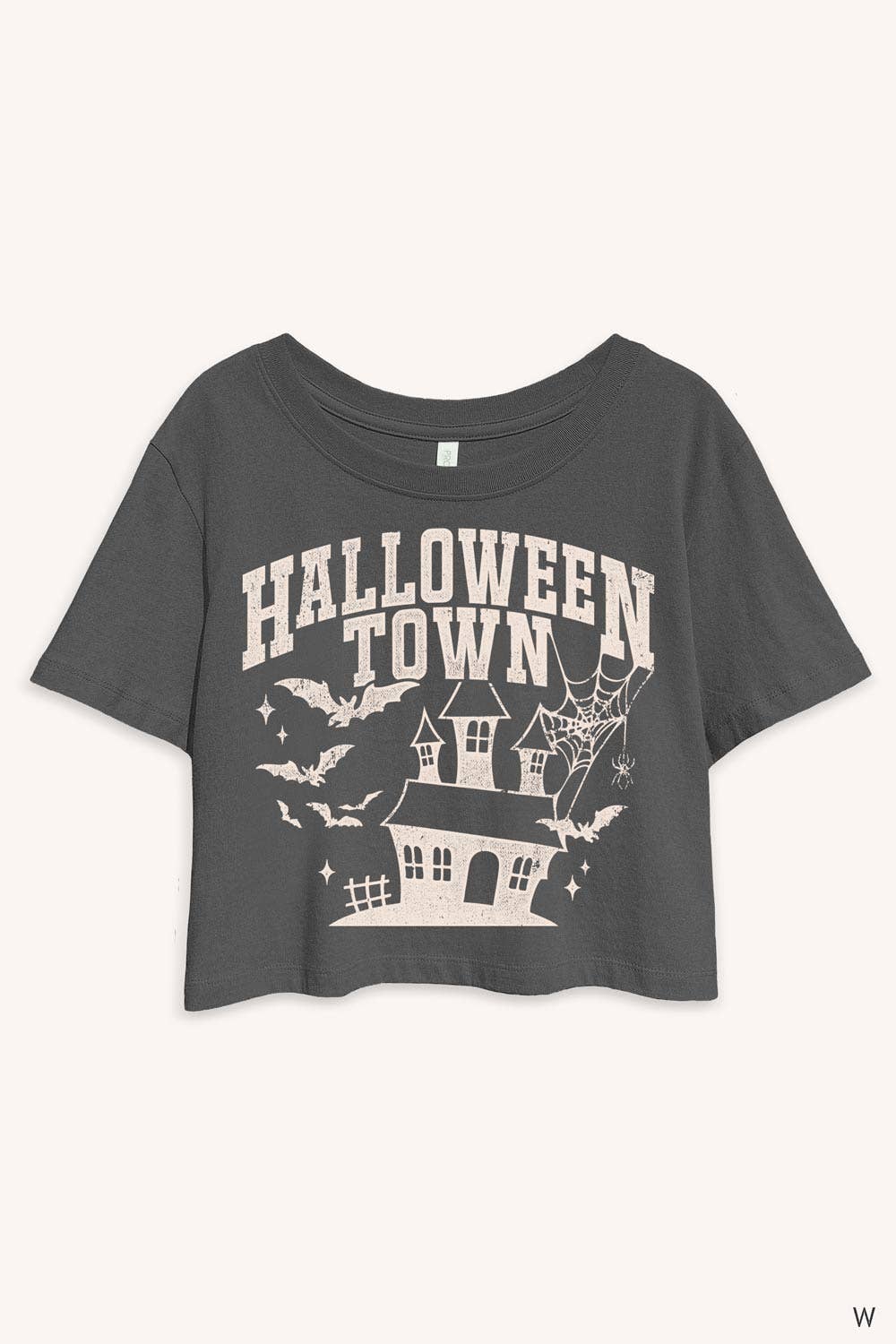 Halloween Town Charcoal Grey Graphic Tee