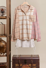 Load image into Gallery viewer, My Wish For You Plaid Oversize Shacket
