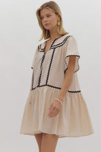 Load image into Gallery viewer, Wishful Thinking Ivory Scalloped Dress
