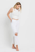 Load image into Gallery viewer, Optic White 90&#39;s Vintage High Rise Flare Jeans
