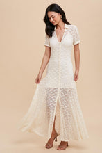 Load image into Gallery viewer, Be Good To Me Lace Button Dress
