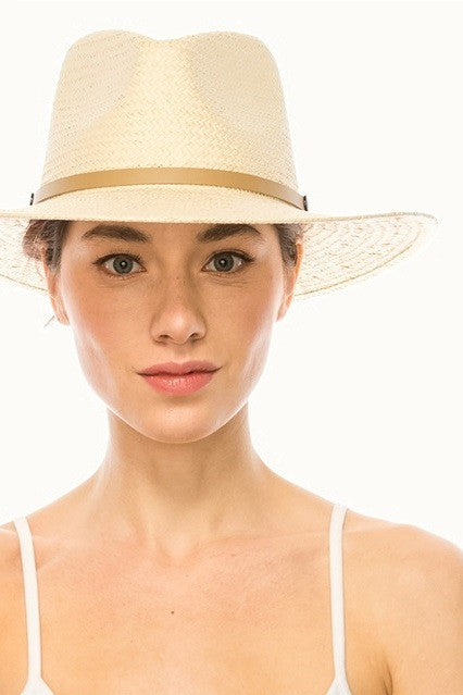 The Natalie Natural Straw Hat