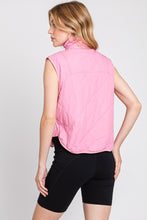 Load image into Gallery viewer, Pinky Puff Snap Vest Of Your Dreams
