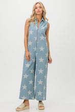 Load image into Gallery viewer, Oh My Stars Vintage Denim Jumpsuit

