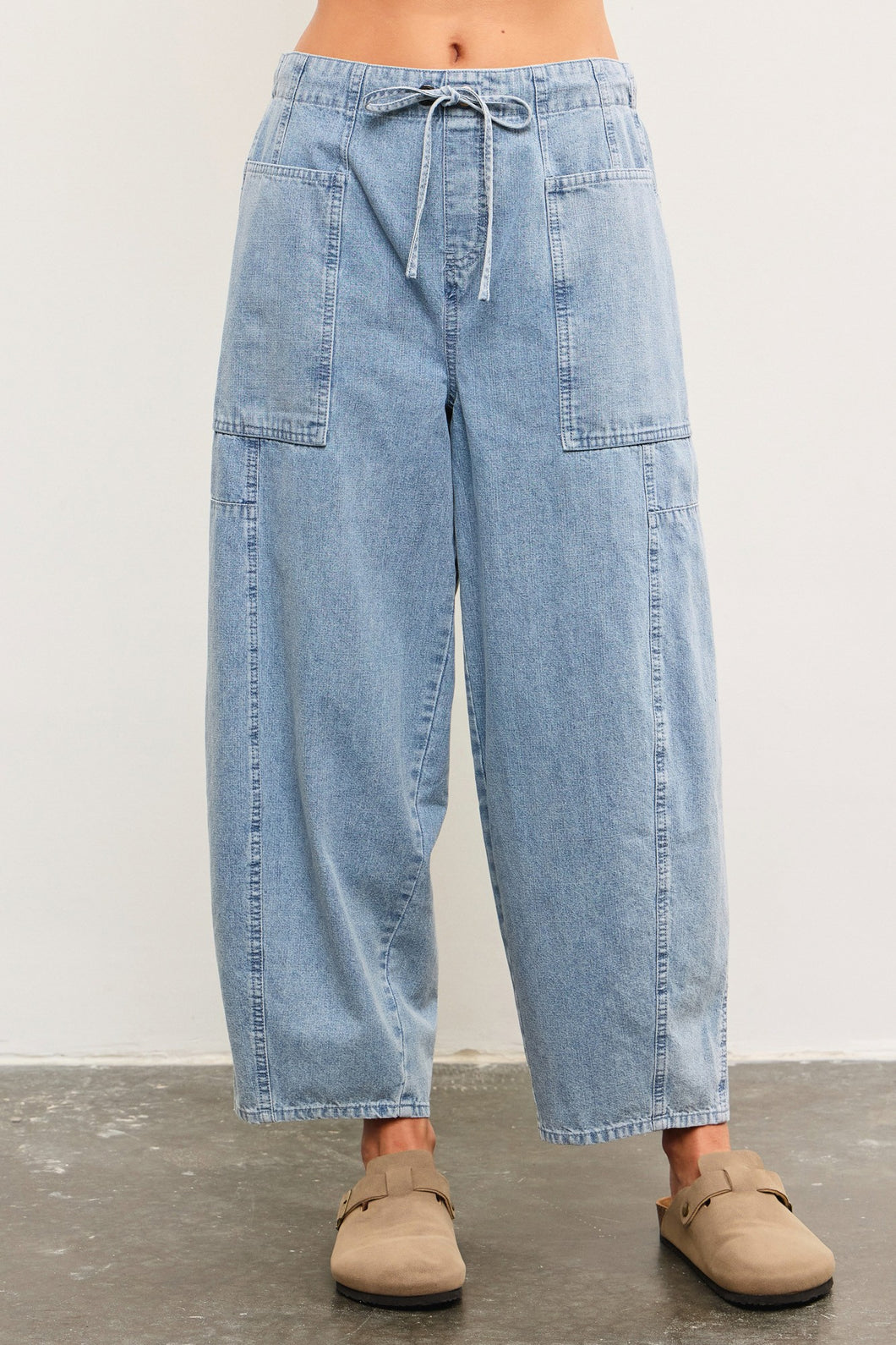 The It Girl Barrel Jeans