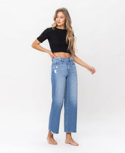 Load image into Gallery viewer, Restored High Rise Wide Leg Jeans- Vervet
