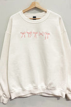 Load image into Gallery viewer, Cheerful Moment Bow Sweatshirt
