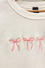 Load image into Gallery viewer, Cheerful Moment Bow Sweatshirt
