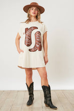 Load image into Gallery viewer, Take Me Away Boots Mini Dress
