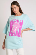 Load image into Gallery viewer, Dreaming Of The Stones Blue/Fuchsia Graphic Tee
