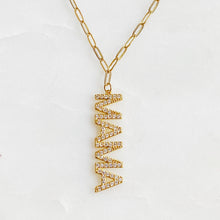 Load image into Gallery viewer, Mama Drop Pendant Necklace
