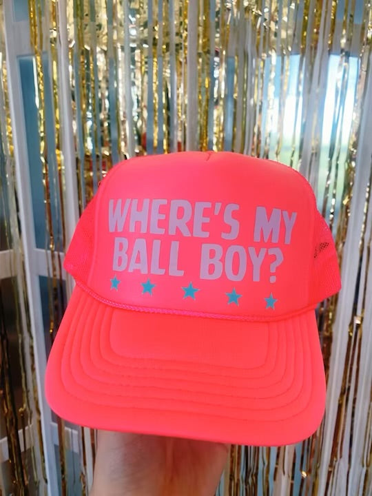 Where's My Ball Boy? Trucker