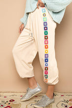 Load image into Gallery viewer, Over The Rainbow Baggy Square Patch Terry Joggers
