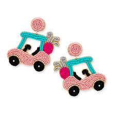 Load image into Gallery viewer, This is How I Roll Golf Cart Earrings
