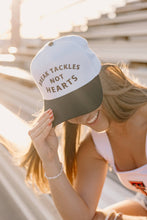 Load image into Gallery viewer, Break Tackles, NOT hearts!! Trucker Hats
