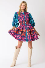 Load image into Gallery viewer, Safe To Say Yes Floral Button Down Tiered Dress
