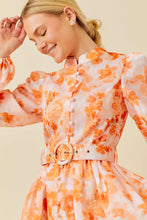 Load image into Gallery viewer, Brighter Days Sweet Mini Orange Dress
