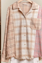 Load image into Gallery viewer, My Wish For You Plaid Oversize Shacket
