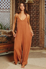 Load image into Gallery viewer, Rust Ribbed Jumpsuit
