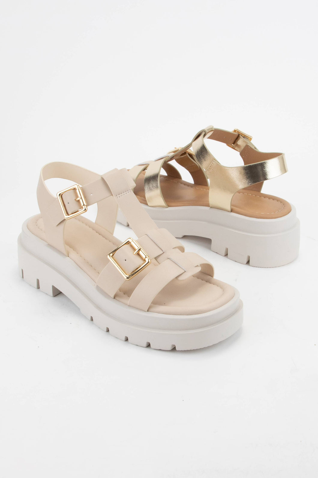 Gladiator Chunky Sole Open Toe Sandal