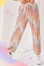 Load image into Gallery viewer, Shine Like A Star Sequin Joggers
