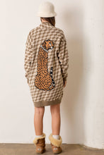 Load image into Gallery viewer, Tiger Bomb Checkered Cardigan
