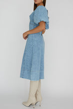 Load image into Gallery viewer, Denim Dreams Midi Dress
