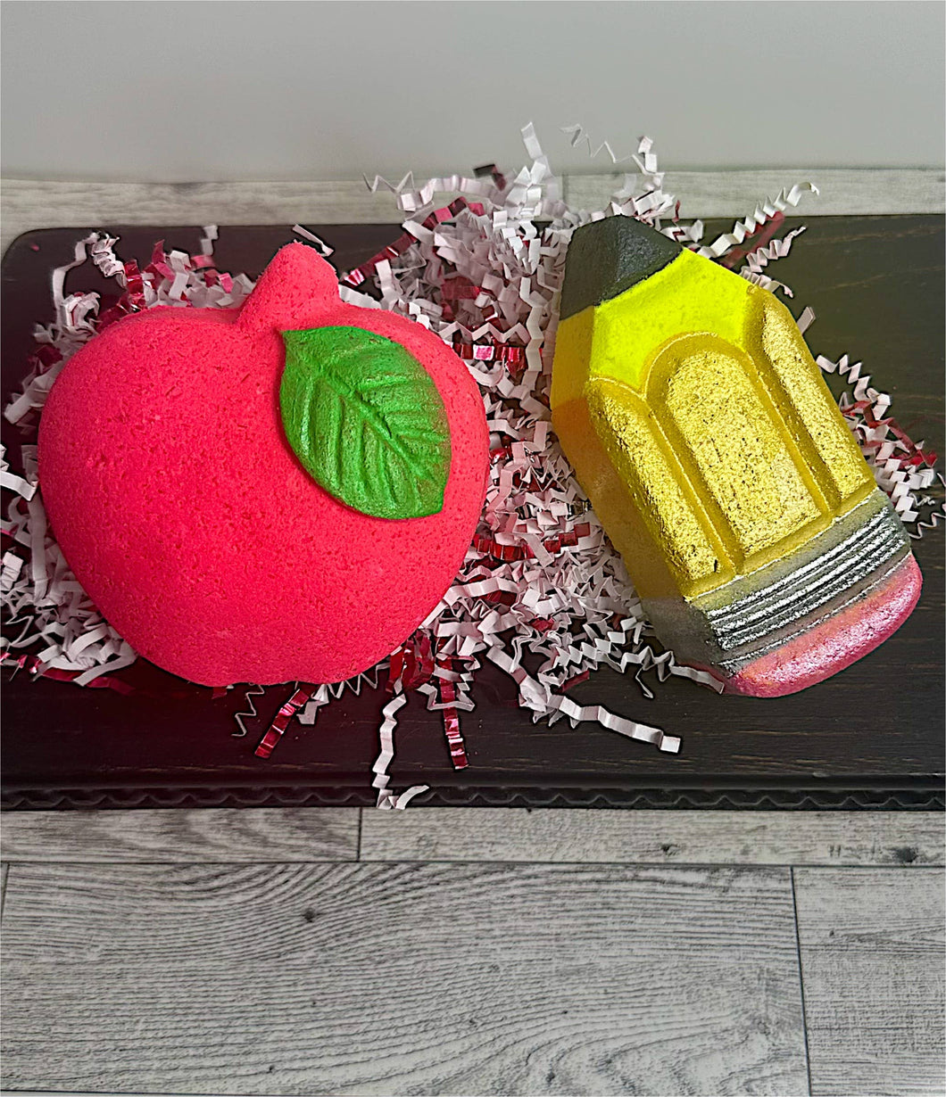 Back to School Bath Bomb | Pencil