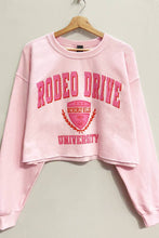 Load image into Gallery viewer, Rodeo Drive University Cropped Sweatshirt
