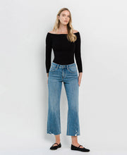 Load image into Gallery viewer, Brandon High Rise Crop Wide Jeans - Flying Monkey
