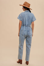 Load image into Gallery viewer, Make It Right Denim Jumpsuit
