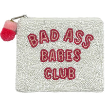 Load image into Gallery viewer, Bad Ass Babes Club Beaded Wallet
