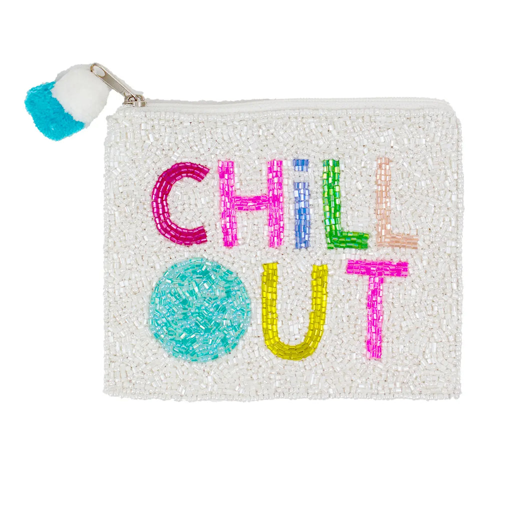 Chill Out Beaded Wallet Bag