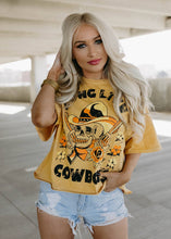 Load image into Gallery viewer, Long Live Cowboys Skull Oversized Tee
