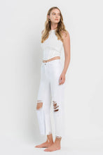 Load image into Gallery viewer, Optic White 90&#39;s Vintage High Rise Flare Jeans
