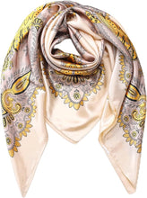 Load image into Gallery viewer, Dreaming of Flowers Silk Bandana
