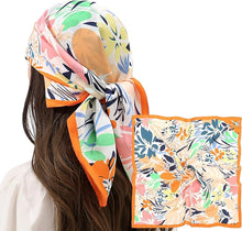 Load image into Gallery viewer, All The Colors Silk Bandana
