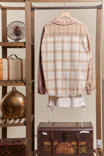 Load image into Gallery viewer, My Wish For You Plaid Oversize Shacket
