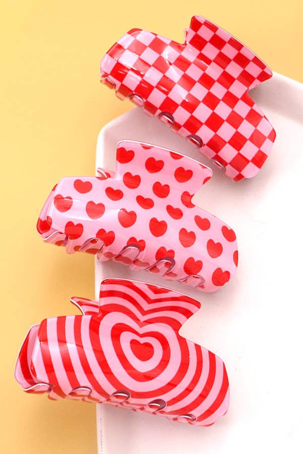 Love Day Hair Claw Clips