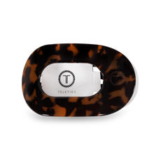 Load image into Gallery viewer, TELETIES - Round Flat Hair Clip | Med. | Tortoise
