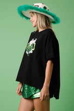 Load image into Gallery viewer, St. Patricks Sequin Cheers Top
