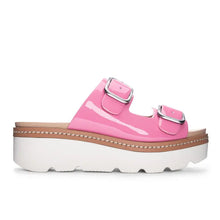 Load image into Gallery viewer, Surfs Up Pink Platform Sandals
