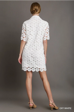 Load image into Gallery viewer, Nice To See You Floral Lace White Dress
