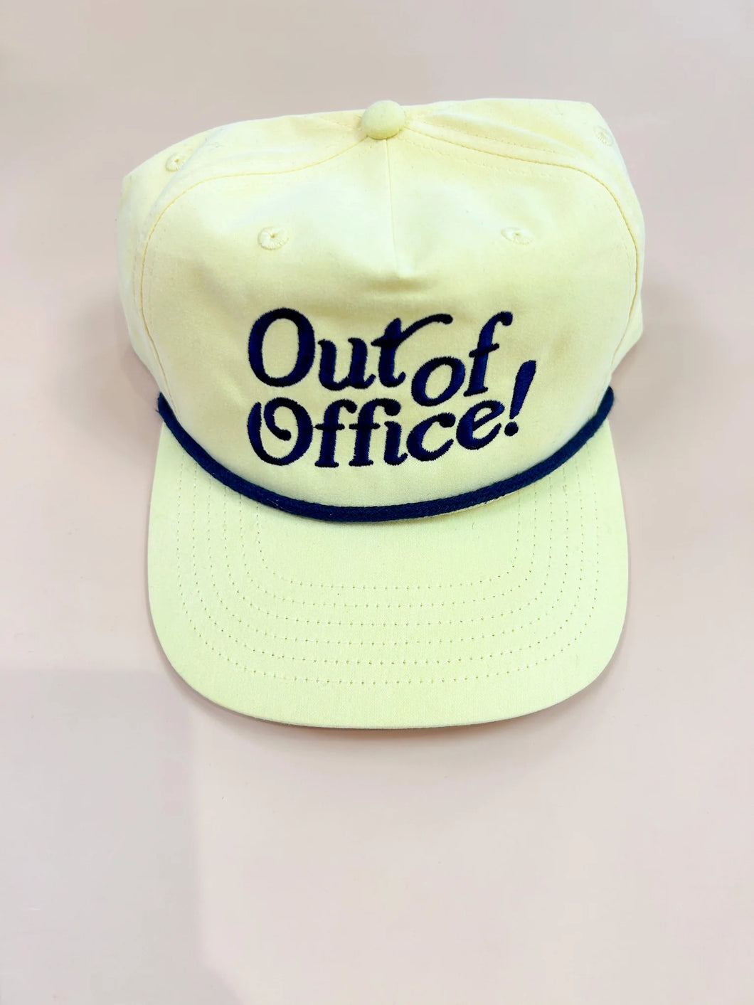 Out Of Office Yellow Trucker