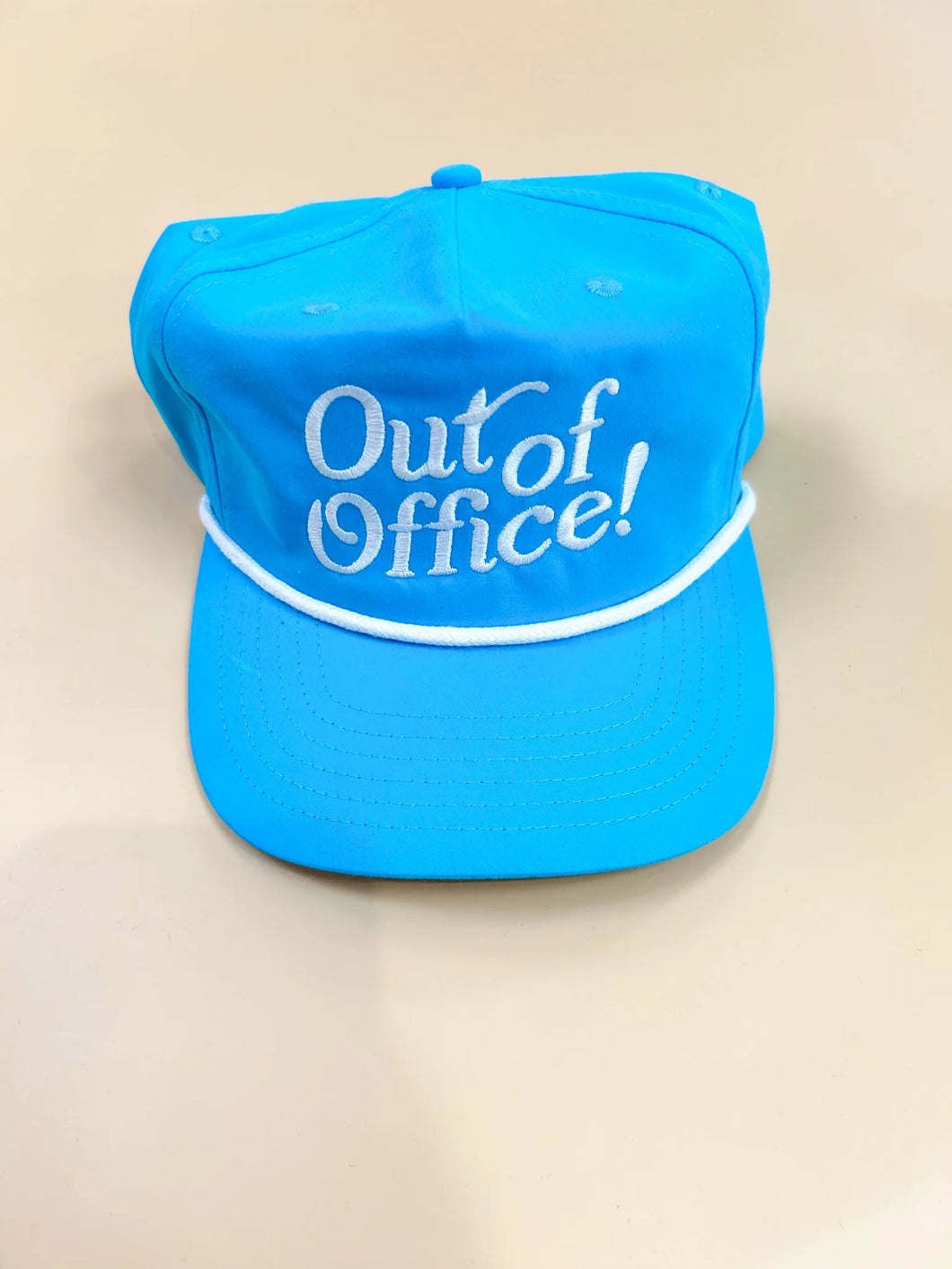 Out Of Office Turquoise Trucker