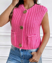 Load image into Gallery viewer, Chunky Bubblegum Pink Sweater
