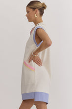 Load image into Gallery viewer, Pastel Dreams Color Block Ribbed Dress
