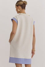 Load image into Gallery viewer, Pastel Dreams Color Block Ribbed Dress
