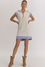 Load image into Gallery viewer, Pastel Dreams Color Block Ribbed Dress
