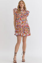 Load image into Gallery viewer, Let&#39;s Fiesta Mini Ruffle Dress
